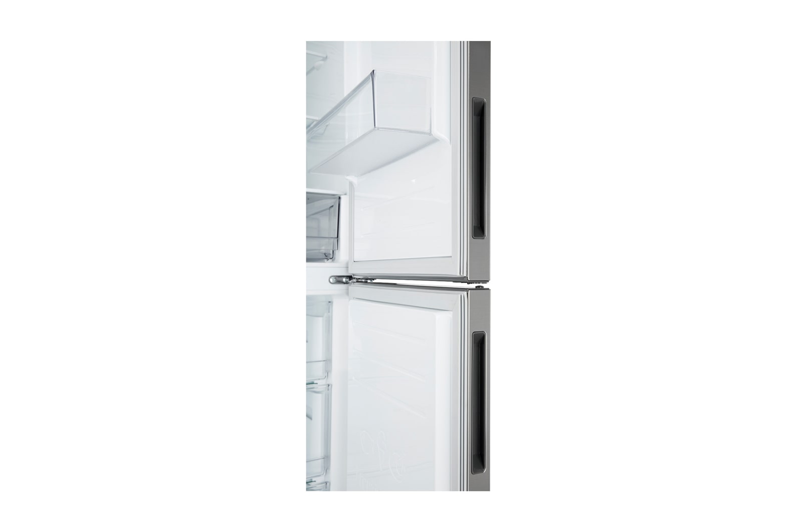 LG Frigorifero combinato | Classe A, 384L | Door & Linear Cooling, Fresh Converter, Compressore Lineare Inverter,No frost | Inox, GBP62PZNAC