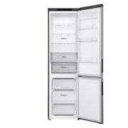 LG Frigorifero combinato | Classe A, 384L | Door & Linear Cooling, Fresh Converter, Compressore Lineare Inverter,No frost | Inox, GBP62PZNAC