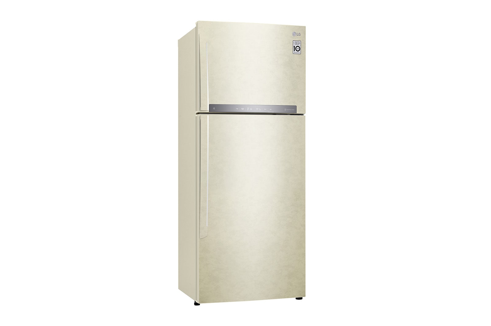 LG Frigorifero doppia porta | Classe E, 438L | Wi-Fi, Door&Linear Cooling, Gestione umidità, Maniglie esterne, No frost | Sabbia, GTB574SEHZD