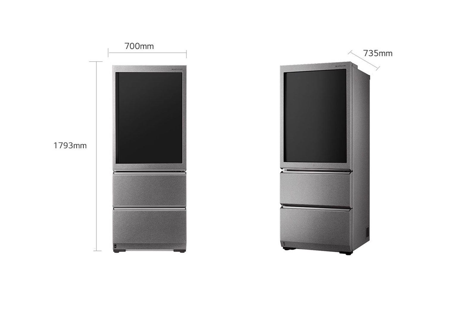 LG SIGNATURE Frigorifero Combinato Classe energetica F Instaview Door in Door, LSR200B