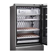 LG SIGNATURE Cantinetta vino InstaView | Classe E, 422L | Wi-Fi, Optimal Preservation Technology?, No frost | Inox satinato, LSR200W
