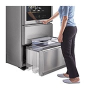 LG SIGNATURE Cantinetta vino InstaView | Classe E, 422L | Wi-Fi, Optimal Preservation Technology?, No frost | Inox satinato, LSR200W