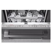 LG Lavastoviglie a scomparsa totale | QuadWash Serie 4, Classe A 43dB | 14 coperti,Vapore, Info Light,Cerniere sliding | Acciaio, DB475TXS
