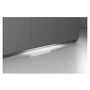 LG Lavastoviglie a scomparsa totale | QuadWash Serie 4, Classe A 43dB | 14 coperti,Vapore, Info Light,Cerniere sliding | Acciaio, DB475TXS