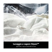 LG Lavatrice slim 8kg AI DD? | Serie R3 Classe A-10% | 1200 giri, Lavaggio a vapore, Lavaggio con AI, Direct Drive | White, F2R3S08NSWB