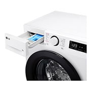 LG Lavatrice slim 8kg AI DD? | Serie R3 Classe A-10% | 1200 giri, Lavaggio a vapore, Lavaggio con AI, Direct Drive | White, F2R3S08NSWB