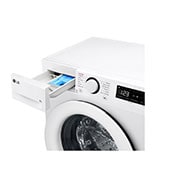 LG Lavatrice slim 8kg AI DD? | Serie R3 Classe A-10% | 1200 giri, Lavaggio a vapore, Lavaggio con AI, Direct Drive | White, F2R3S08NSWW