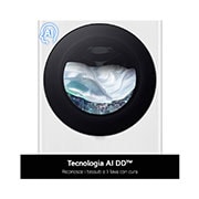 LG Lavatrice slim 8kg AI DD? | Serie R3 Classe A-10% | 1200 giri, Lavaggio a vapore, Lavaggio con AI, Direct Drive | White, F2R3S08NSWW