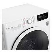 LG Lavatrice slim 7kg AI DD? | Serie V3 Classe D | 1200 giri, Lavaggio a vapore, Inverter Direct Drive | White, F2WV3S7SHE