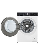 LG Lavatrice 9kg AI DD? | Serie R7 Classe A-10% | 1400 giri, TurboWash 360, Autodosaggio, Vapore su 7 programmi, Wi-Fi | White, F4R7509TSWB