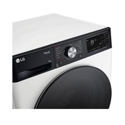 LG Lavatrice 9kg AI DD? | Serie R7 Classe A-10% | 1400 giri, TurboWash 360, Autodosaggio, Vapore su 7 programmi, Wi-Fi | White, F4R7509TSWB