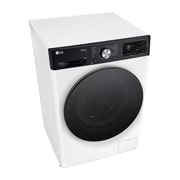LG Lavatrice 9kg AI DD? | Serie R7 Classe A-10% | 1400 giri, TurboWash 360, Autodosaggio, Vapore su 7 programmi, Wi-Fi | White, F4R7509TSWB