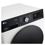 LG Lavatrice 11kg AI DD? | Serie R7 Classe A-10% | 1400 giri, TurboWash 360, Autodosaggio, Vapore su 7 programmi, Wi-Fi | White, F4R7511TSWB