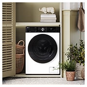 LG Lavatrice 11kg AI DD? | Serie R7 Classe A-10% | 1400 giri, TurboWash 360, Autodosaggio, Vapore su 7 programmi, Wi-Fi | White, F4R7511TSWB