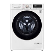 LG Lavatrice 9kg AI DD? | Serie V7 Classe A-10%* | 1600 giri, TurboWash 360, Lavaggio a vapore, Wi-Fi | White, F6WV709SGA