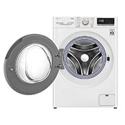 LG Lavatrice 9kg AI DD? | Serie V7 Classe A-10%* | 1600 giri, TurboWash 360, Lavaggio a vapore, Wi-Fi | White, F6WV709SGA