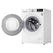 LG Lavatrice 9kg AI DD? | Serie V7 Classe A-10%* | 1600 giri, TurboWash 360, Lavaggio a vapore, Wi-Fi | White, F6WV709SGA