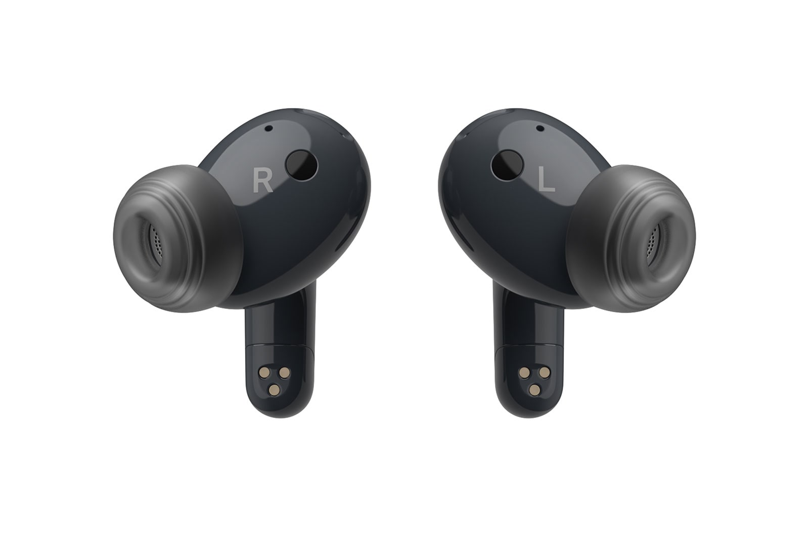 LG TONE Free T90 | Cuffie True Wireless Dolby Atmos con ANC, Bluetooth, IPx4, Plug & Wireless | Black, TONE-T90Q.CEUFLBK