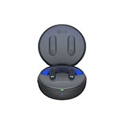 LG TONE Free T90 | Cuffie True Wireless Dolby Atmos con ANC, Bluetooth, IPx4, Plug & Wireless | Black, TONE-T90Q.CEUFLBK