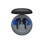LG TONE Free T90 | Cuffie True Wireless Dolby Atmos con ANC, Bluetooth, IPx4, Plug & Wireless | Black, TONE-T90Q.CEUFLBK