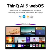 LG Smart TV OLED 4K da 65 pollici LG, OLED65A26LA