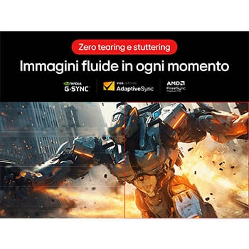 Immagini fluide in ogni momento Monitor Gaming 27GX790A-B