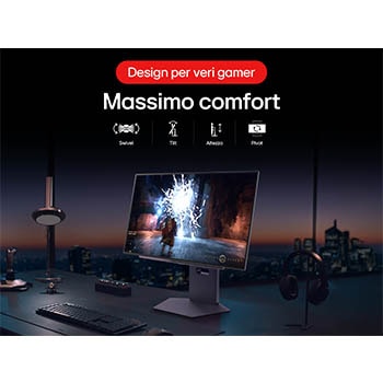 Massimo comfort Monitor Gaming 27GX790A-B