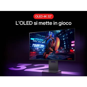 Oled 4K 32" Monitor Gaming 32GS95UV-B