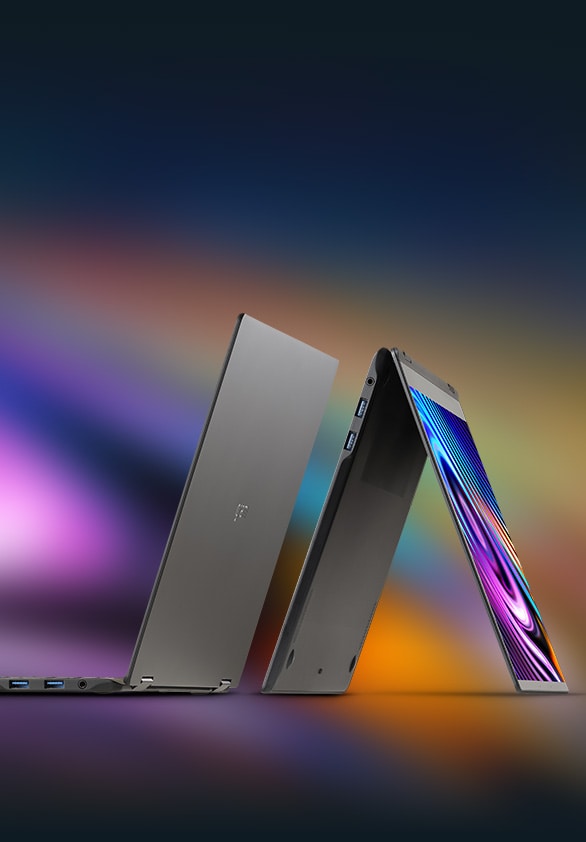 il laptop più leggero 2in1 LG gram-16t90sp.