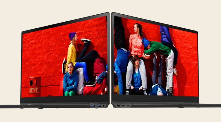 LG gram 2in1 offre un’immagine precisa grazie al display LCD IPS.