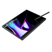 Vista della rotazione a +30 gradi della modalità Tablet