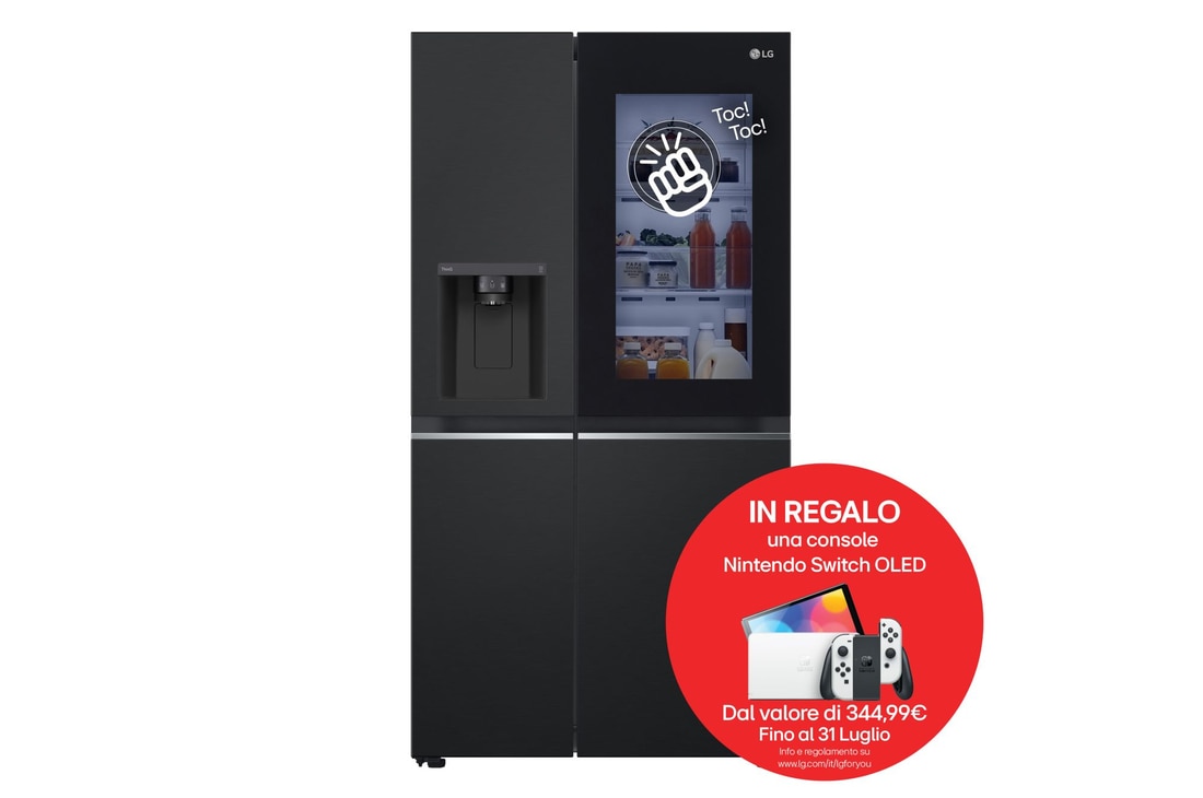 Foto frontale del frigorifero LG GSGV81EPLL