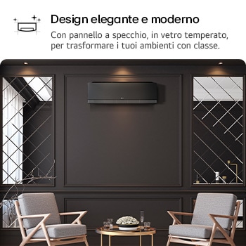 Design elegante e moderno Condizionatore Monosplit AA18SP