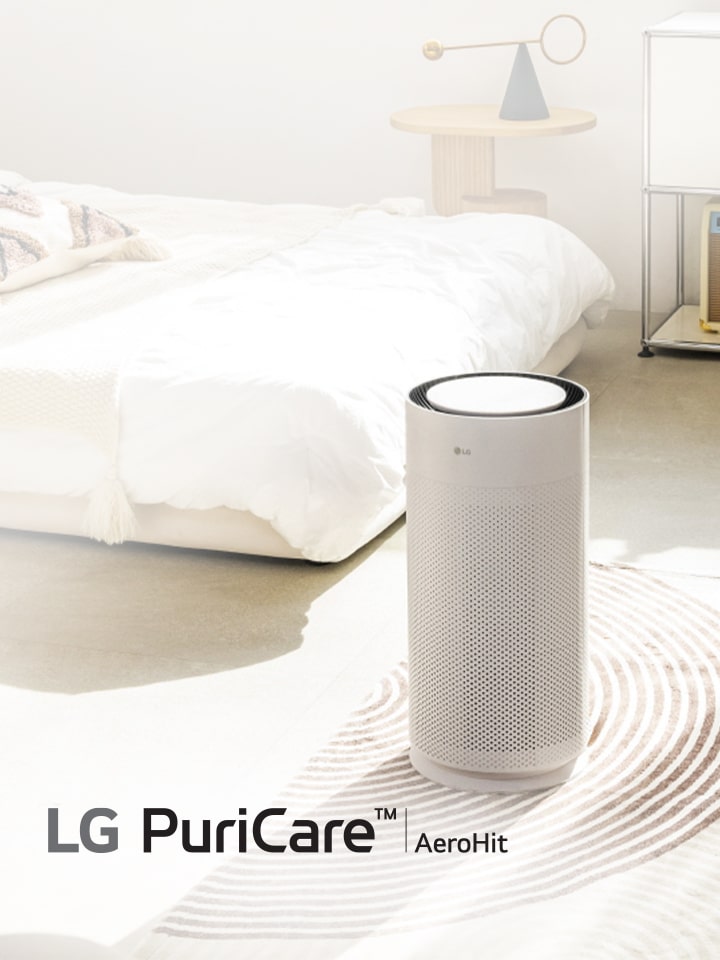 LG公式限定モデル 見た目も、空気も、使い勝手も。スマートにこだわった空気清浄機  LG PuriCare? AeroHit発売開始
