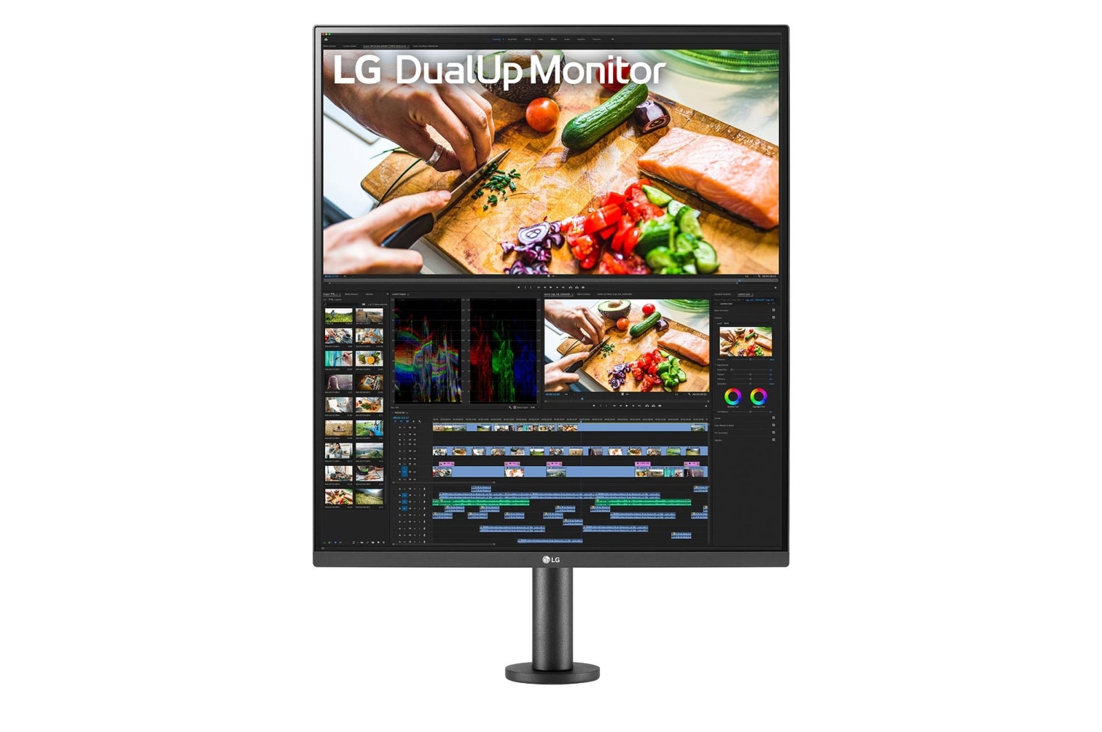 LG 27.6インチ 16:18 DualUpモニター, 28MQ780-B