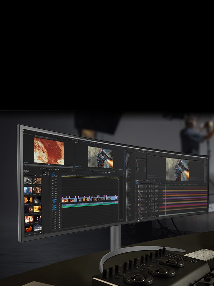 畫面が広がる、世界が広がる LG UltraWide Monitor