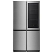 LG SIGNATURE / InstaView Door-in-Door冷蔵庫 GR-Q23FGNGR の正面畫像	