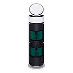 The V Filter inside the LG PuriCare AeroBooster is installed.
