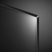 上隅を撮影したLG OLED TV、OLED B4Eのクローズアップ畫像