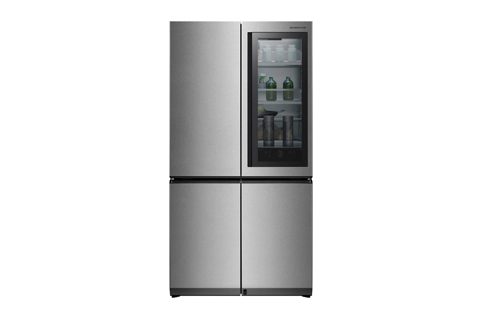 Вид Холодильник LG LSR100RU SIGNATURE InstaView Door-In-Door на 623 л LSR100RU спереди