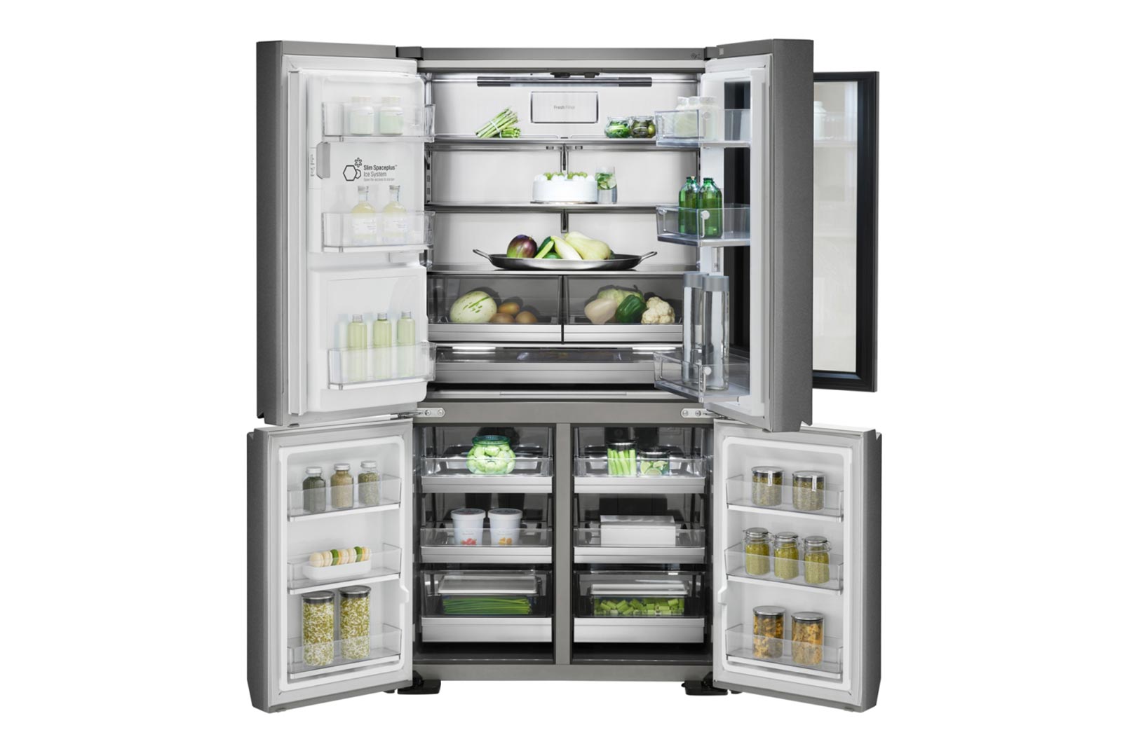 LG Холодильник LG LSR100RU SIGNATURE InstaView Door-In-Door на 623 л, LSR100RU