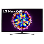 Вид Телевизор LG NanoCell 65’ 4K IPS, ThinQ AI, WebOS 5.0, AI Sound, Ultra Surround  65NANO816NA спереди