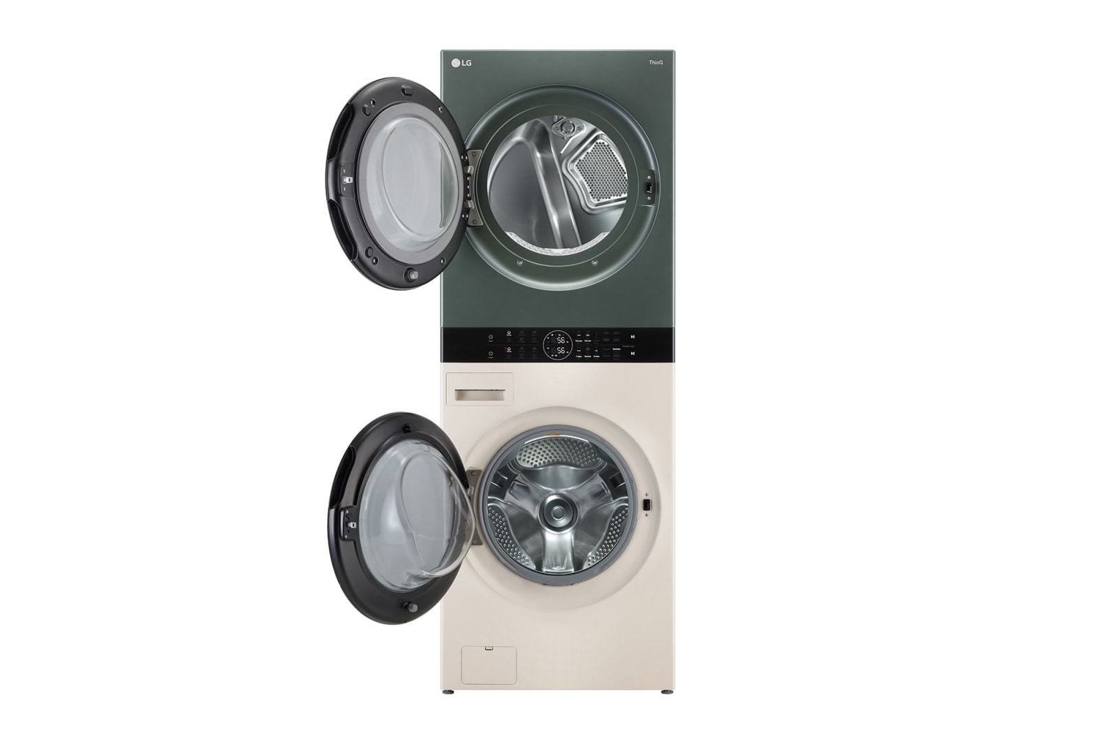 LG Стиральная машина с сушкой LG W1S1CVKK2HM WashTower, AI DD? 18/16 кг, W1S1CVKK2HM