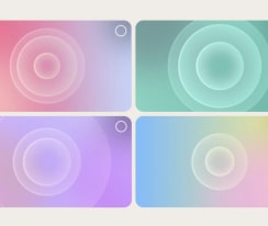 écran d’un utilisateur passant par le processus de personnalisation de l’assistant AI Sound Wizard. Grille de différentes ic?nes de clips sonores. L’une des options est mise en évidence comme si l’utilisateur avait déjà fait son choix. 