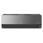 Vue de face du ARTCOOL MIRROR UVnano Climatiseur Réversible 24000 BTU, WiFi, Chauffage UA24MKH0