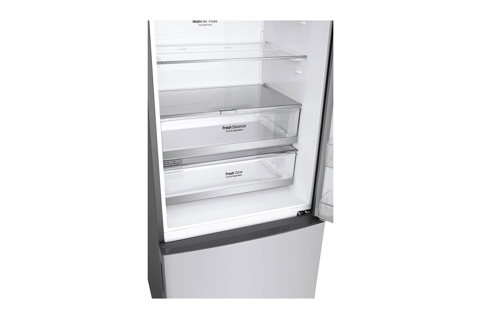 LG Réfrigérateur à congélateur en bas 455?L avec Door Cooling+?, GR-B639NLCM