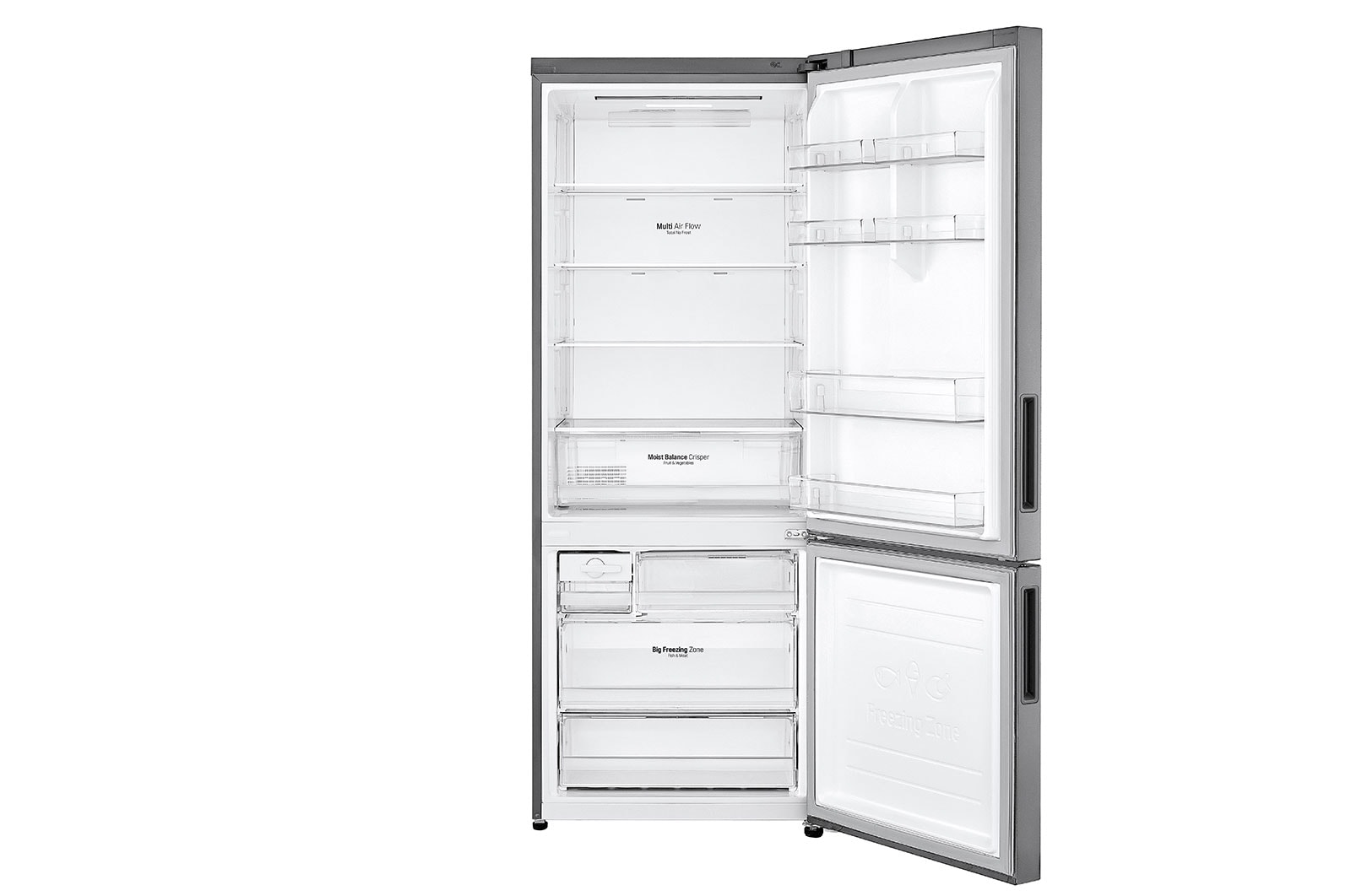 LG Réfrigérateur à congélateur en bas 455?L avec Door Cooling+?, GR-B639NLCM