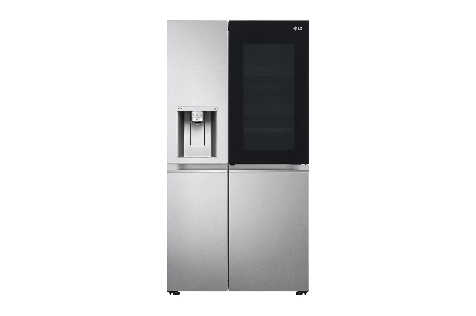 LG Réfrigérateur InstaView Door-in-Door? Américain | Compresseur Linéaire Inverter  | 635 L | DoorCooling+ | Hygiene Fresh+? | ThinQ, GR-X257CSES