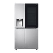LG Réfrigérateur InstaView Door-in-Door? Américain | Compresseur Linéaire Inverter  | 635 L | DoorCooling+ | Hygiene Fresh+? | ThinQ, GR-X257CSES