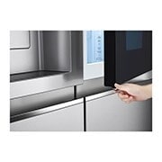 LG Réfrigérateur InstaView Door-in-Door? Américain | Compresseur Linéaire Inverter  | 635 L | DoorCooling+ | Hygiene Fresh+? | ThinQ, GR-X257CSES
